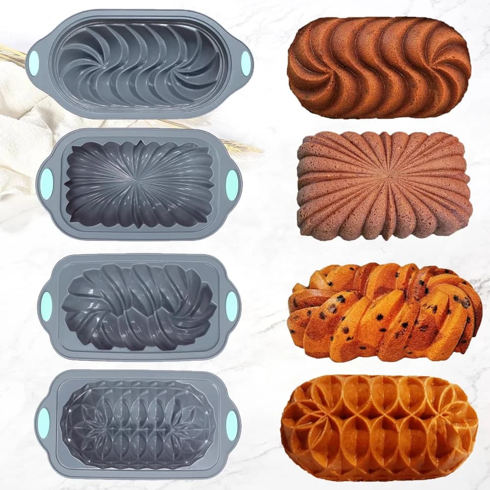 Silicone Toaster Tray, Non-Stick Kitchen Oven Bread Tray, Suitable for Banana Bread, Sandwiches, Pound Cakes and Meat Patties