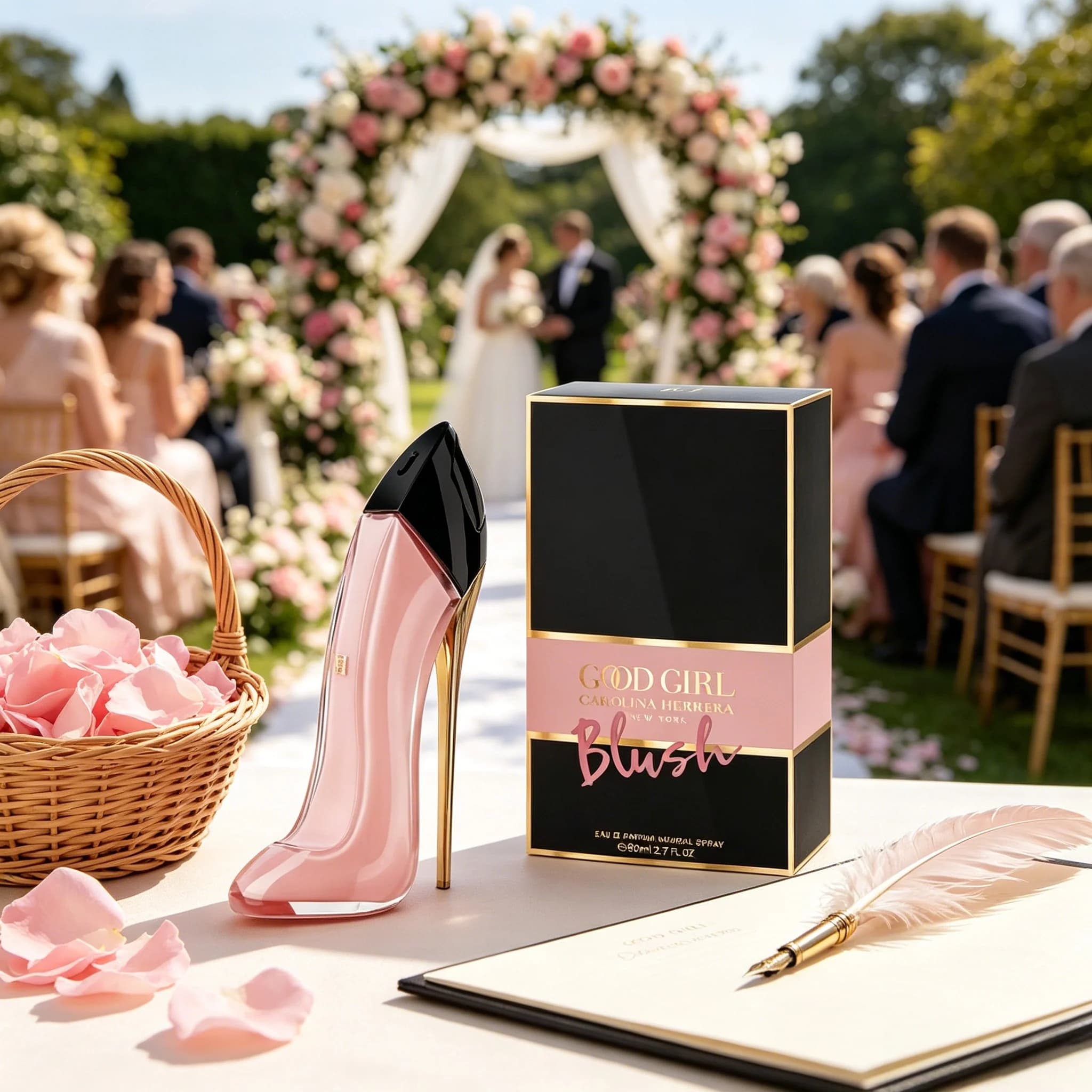 Carolina Herrera Good Girl Blush Women Eau de Parfum Sweet Fruity Floral Vanilla Scent Glossy Pink High Heel Bottle Black Pink Gold Gift Box Long Lasting Sweet Girly Perfume Premium Holiday Gift for Valentine Birthday Wedding Mother’s Day Christmas