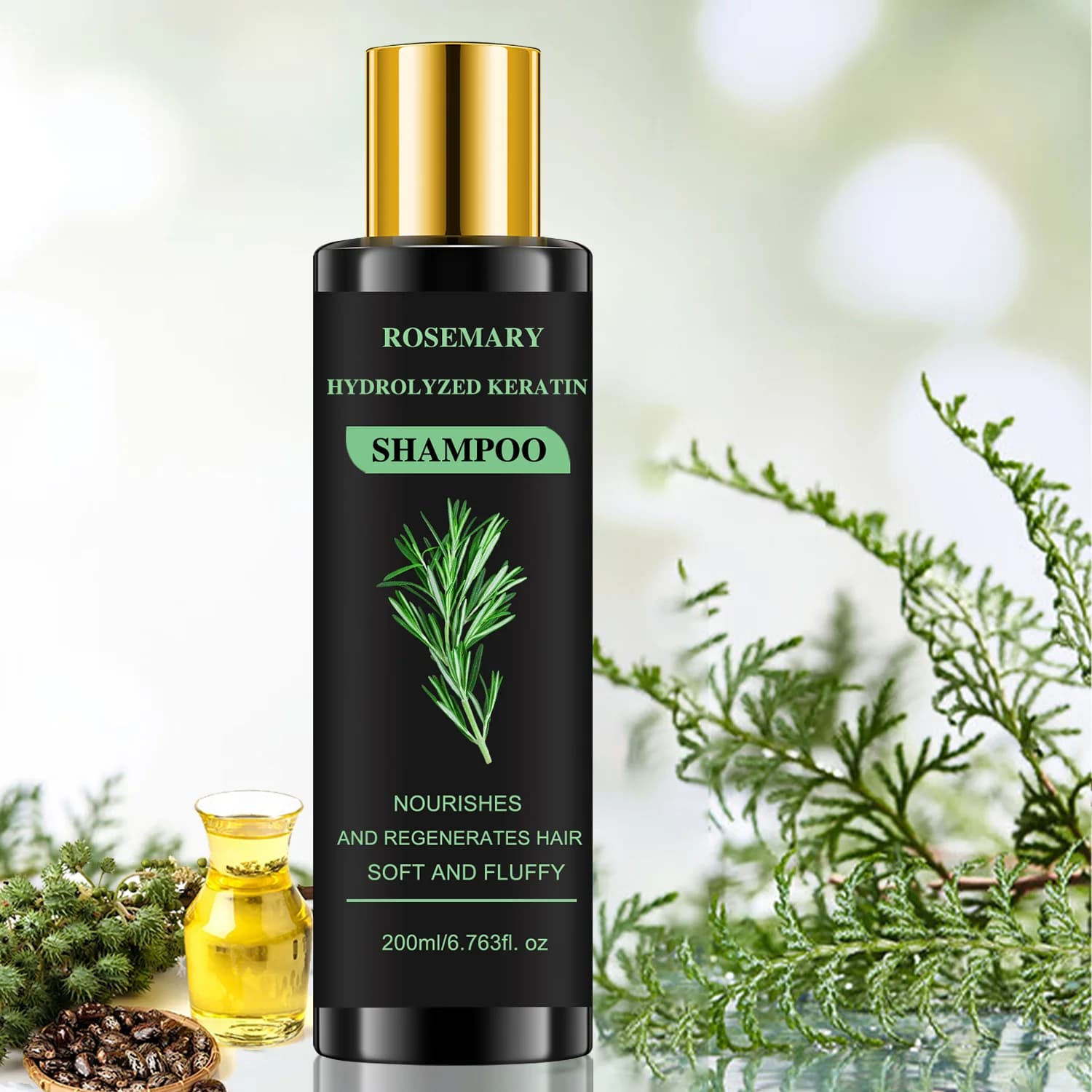 Hair Shampoo For Fast Hair Growth Rosemary Hair Regrowth Shampoo Anti Hair Loss Effective, Hair Care Is Healthier