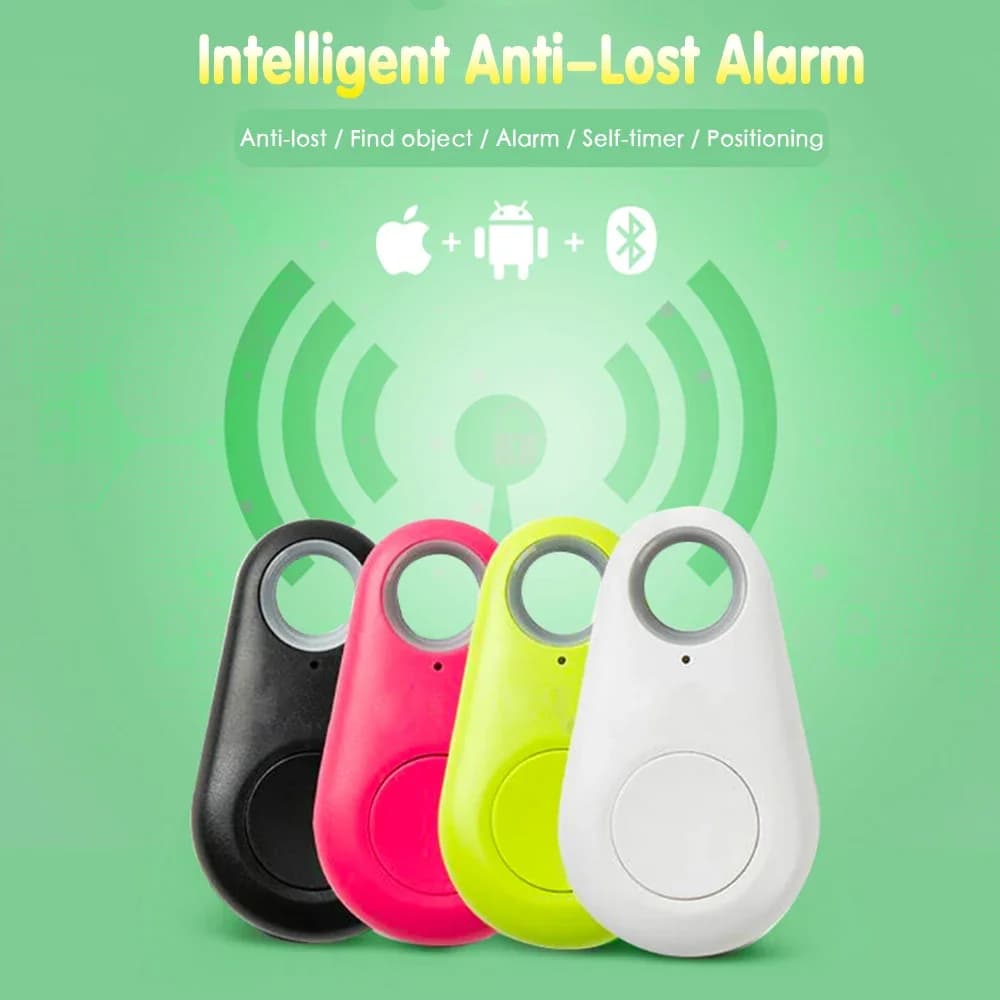 Pets Smart Mini GPS Tracker Anti-Lost Waterproof Bluetooth Tracer For Pet Dog Cat Keys Wallet Bag Kids Trackers Finder Equipment