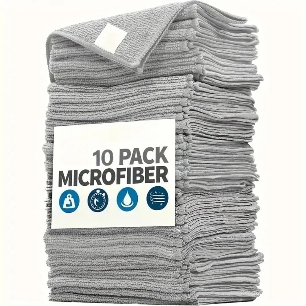 Kitchen towel cleaning set, with highly absorbent, soft and stain-removing fabric