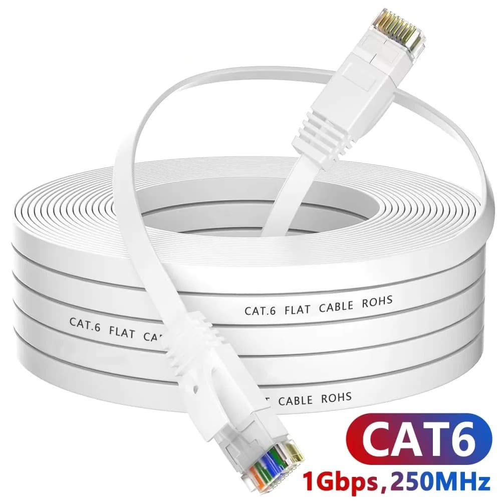 Cat 6 Ethernet Cable LAN Network Cord,Internet, Network Cable - Supports Cat6 Network Standar Gigabit high-speed Network Cable