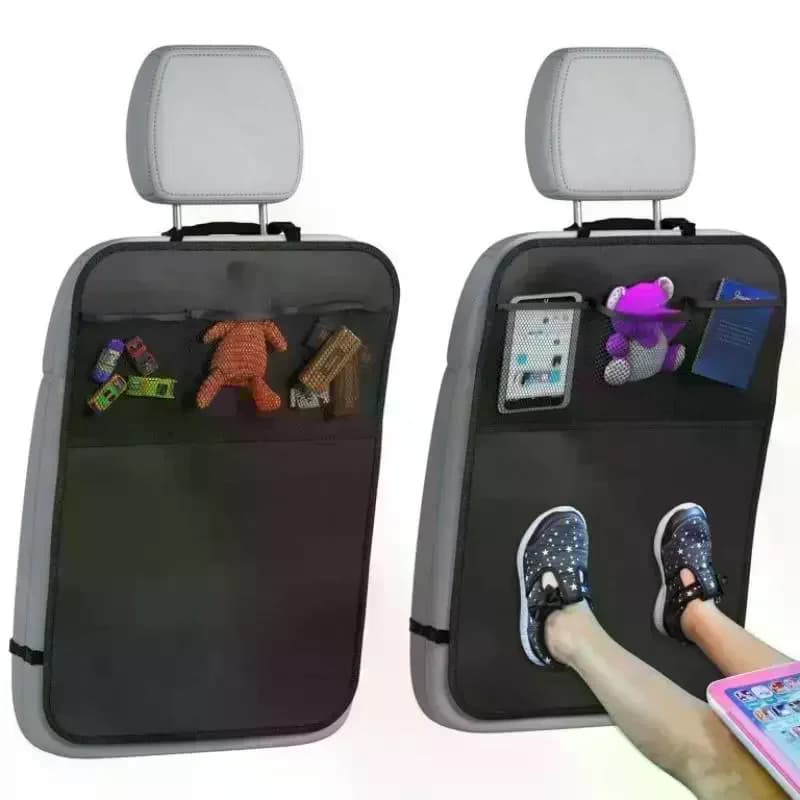 1Pcs Polyester Automotive Seat Covers Car Seat Back Kick Protectors Protection From Dirt And Mud Fit For Most Vehicles