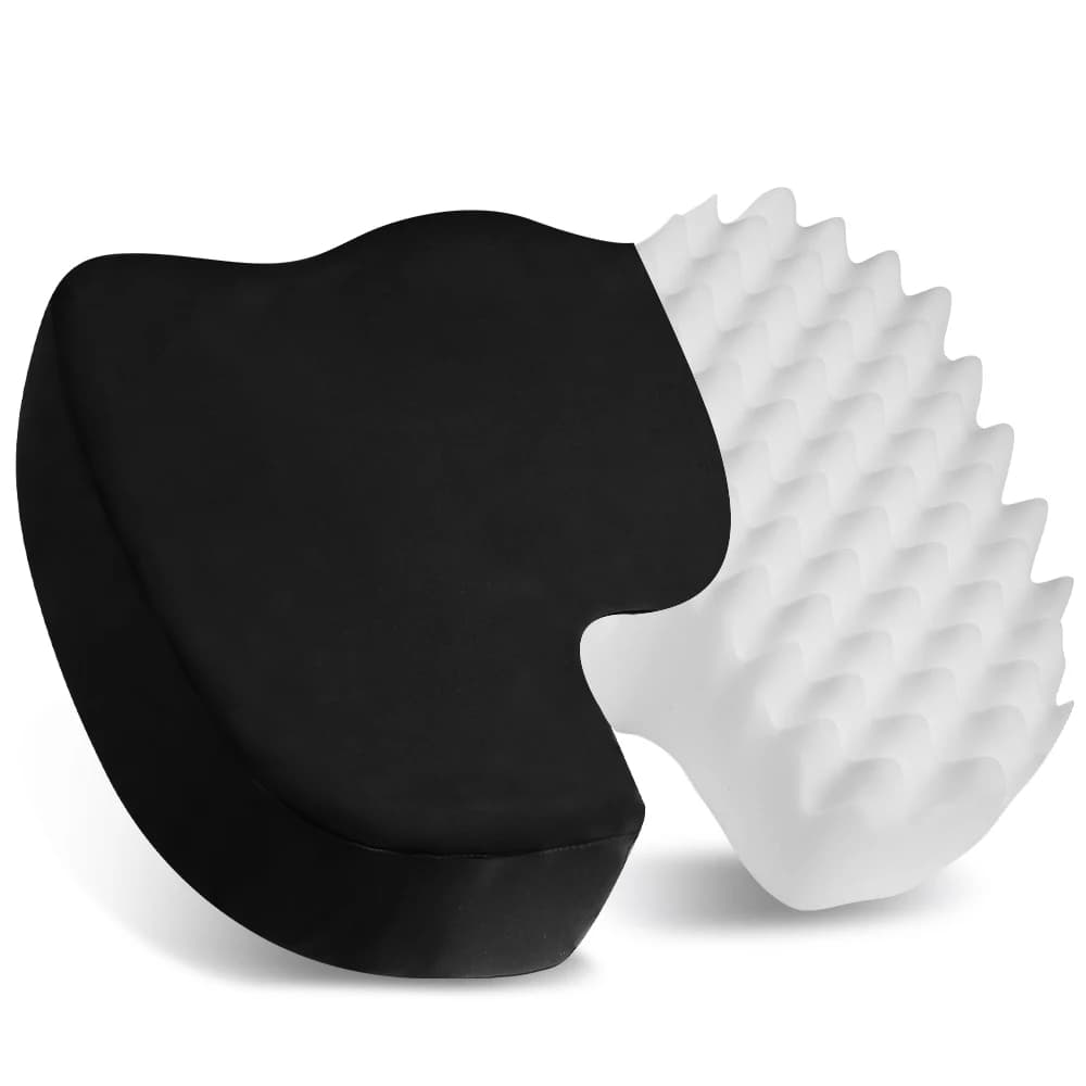 Cool Cushion,Cool Fabric Effectively Lower the Temperature,Relieve the Pressure on the Buttock Seat Cushion of Chair,Wheelchair