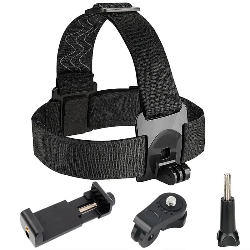 Head Strap Mount For GoPro Hero 13 12 11 10 9 8 7 Insta 360 X5 X4 X3 GO 3 3S DJI Osmo Action 3 4 5 Pro Cameras Accessory ﻿