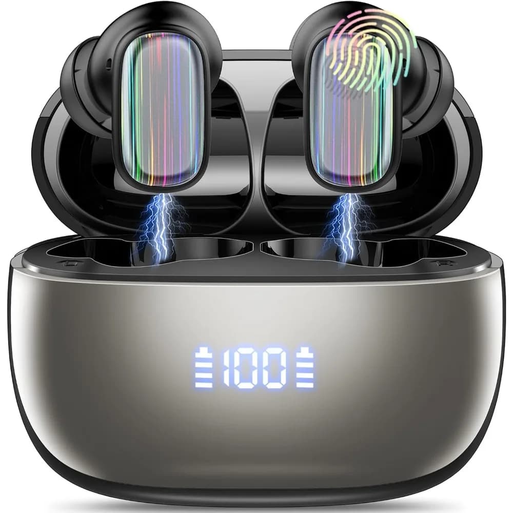 Real-Time 164-Lang Translation Earbuds: 3-in-1 Headphones with 6 Modes for Travel, Business, and Learning