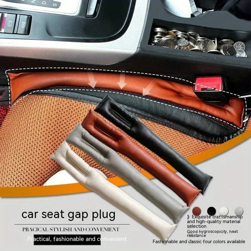 Travel Car Seat Gap Filler Soft Car Styling Padding Leather Leak Pad Plug Spacer Car Accessories Interior Car Organizer Hot Sale