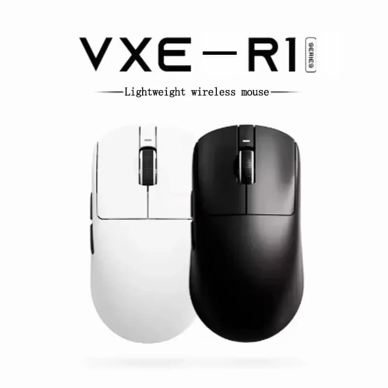 VXE Dragonfly R1 SE Wireless Gaming Mouse, Lightweight, PAW3395, Nordic52840, 2KHz, Smart Speed X, Low Delay FPS Mouse, Gaming