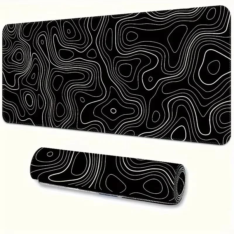 1PC Large Mouse Pads For Desk, Gaming Mouse Pad, Mouse Pad with Stitched Edgesand Non-Slip Rubber Base, Extended Mouse Pad