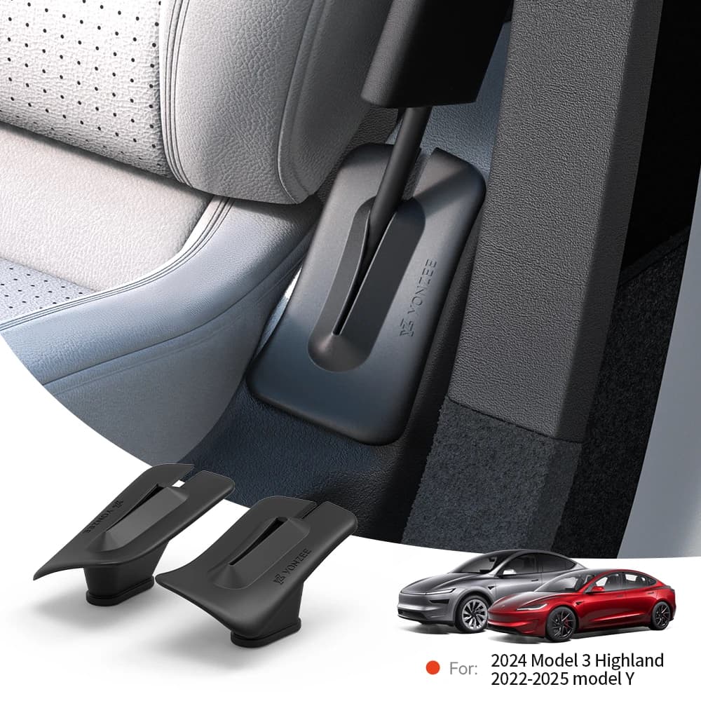 YZ For Tesla Model 3 Y Juniper Highland Car Seat Gap Filler Side Seam Styling Leak-proof Filling Silicone Cover Accessories