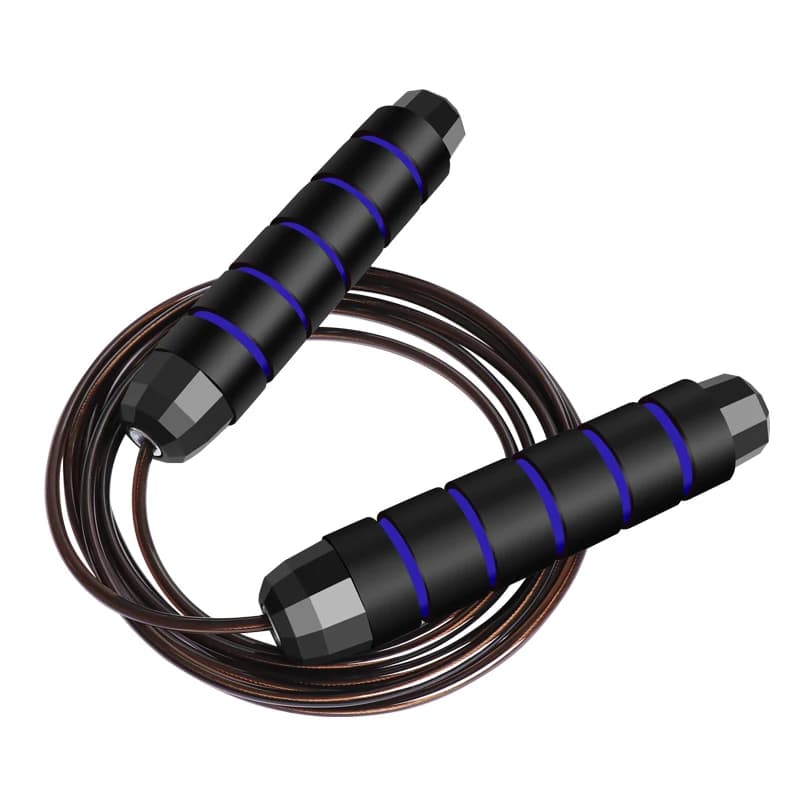 Adjustable Rapid Speed Jump Rope Steel Wire Skipping Rope for Fitness Workout Training Home Sport Equipment