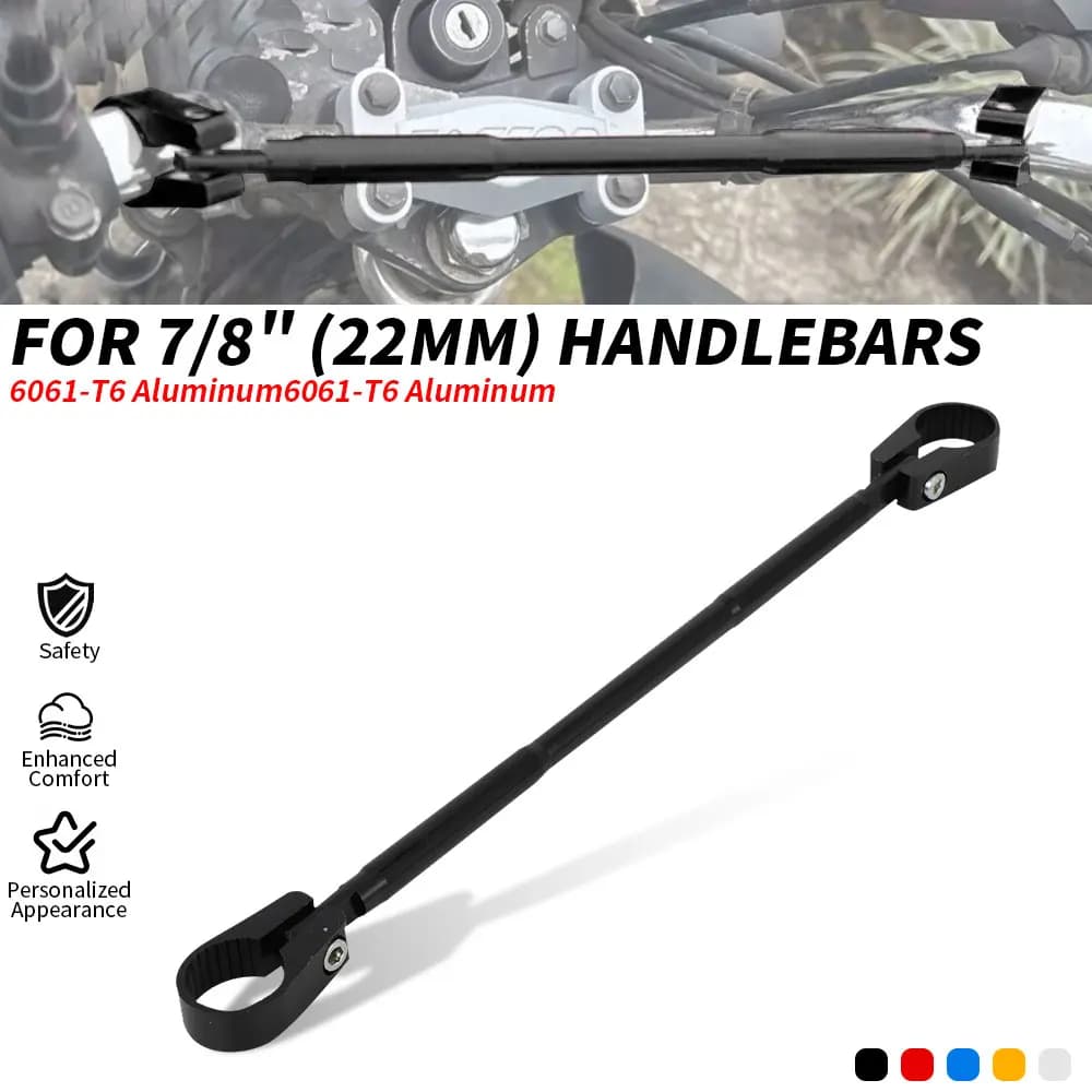 Balance Bar 7/8" 22MM Universal Crossbar Strengthen Handlebar Extended Reinforce Handle Lever Bar Motorcycle Parts Dirt Pit Bike