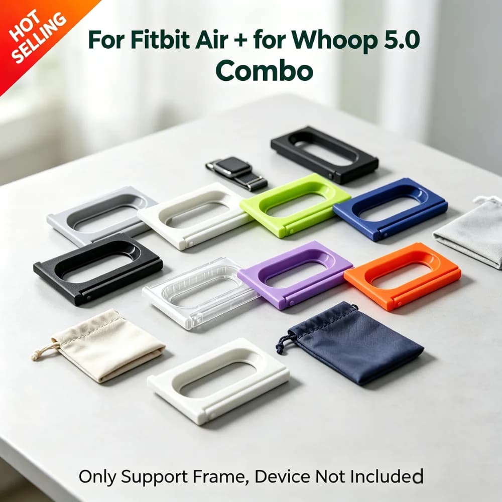 For Fitbit Air Whoop 5.0 Combo Support Frame Plastic Modification Bracket Replacement Holder Smart Watch Accessory