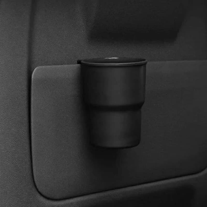 Multifunctional Auto Storage Organizer Water Cup Beverage Holder Mobile Phone Stand Mini Trash Can Car Interior Accessories