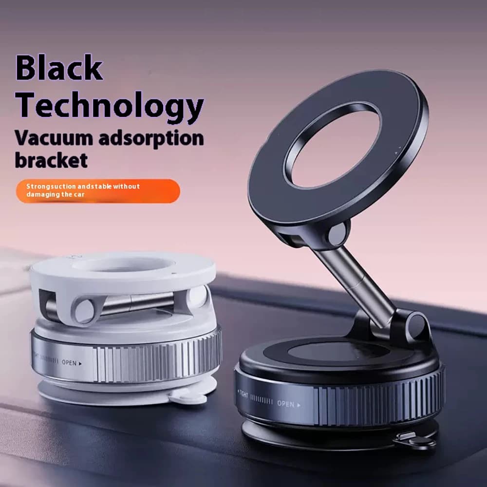 Foldable Magnetic Car Phone Holder 360° Rotation Adjustable Dashboard Mount Stable  Support Stand for iPhone Huawei Xiaomi