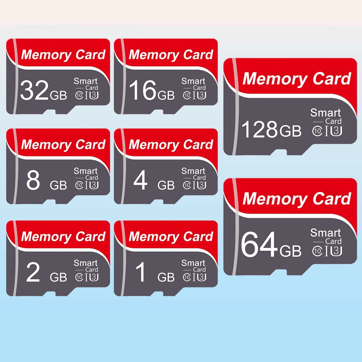 High-speed Memory card 1GB 2GB 4GB 8GB 16GB 32GB 64GB 128GB Mini TF card is used to monitor the drone tachograph