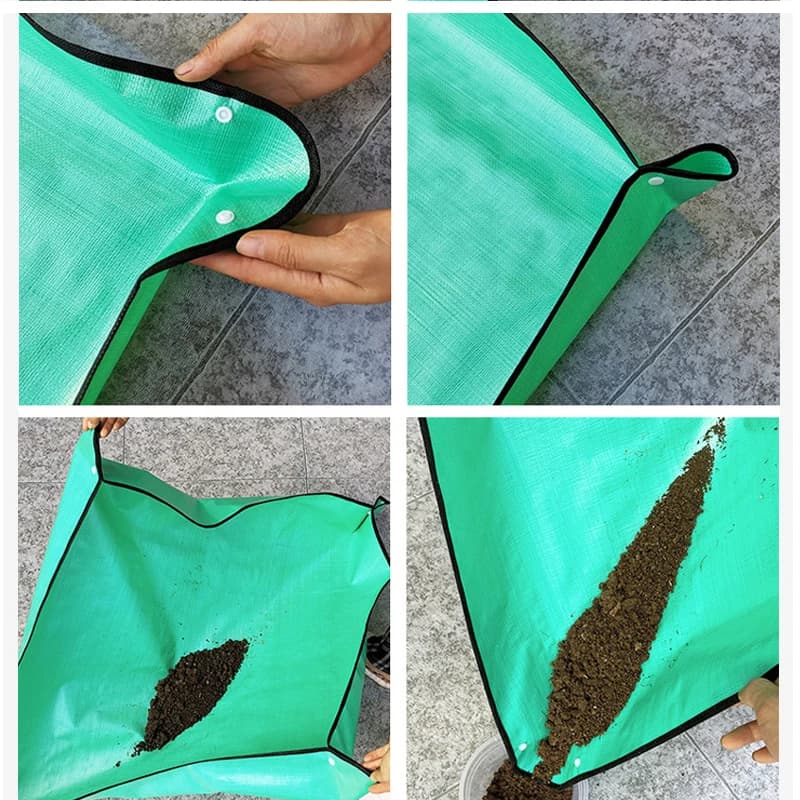 1pcs Planting Mat 50cm -100cmGardening Potting Pad Foldable Garden Plant Flower Pot Transplanting Waterproof Mats