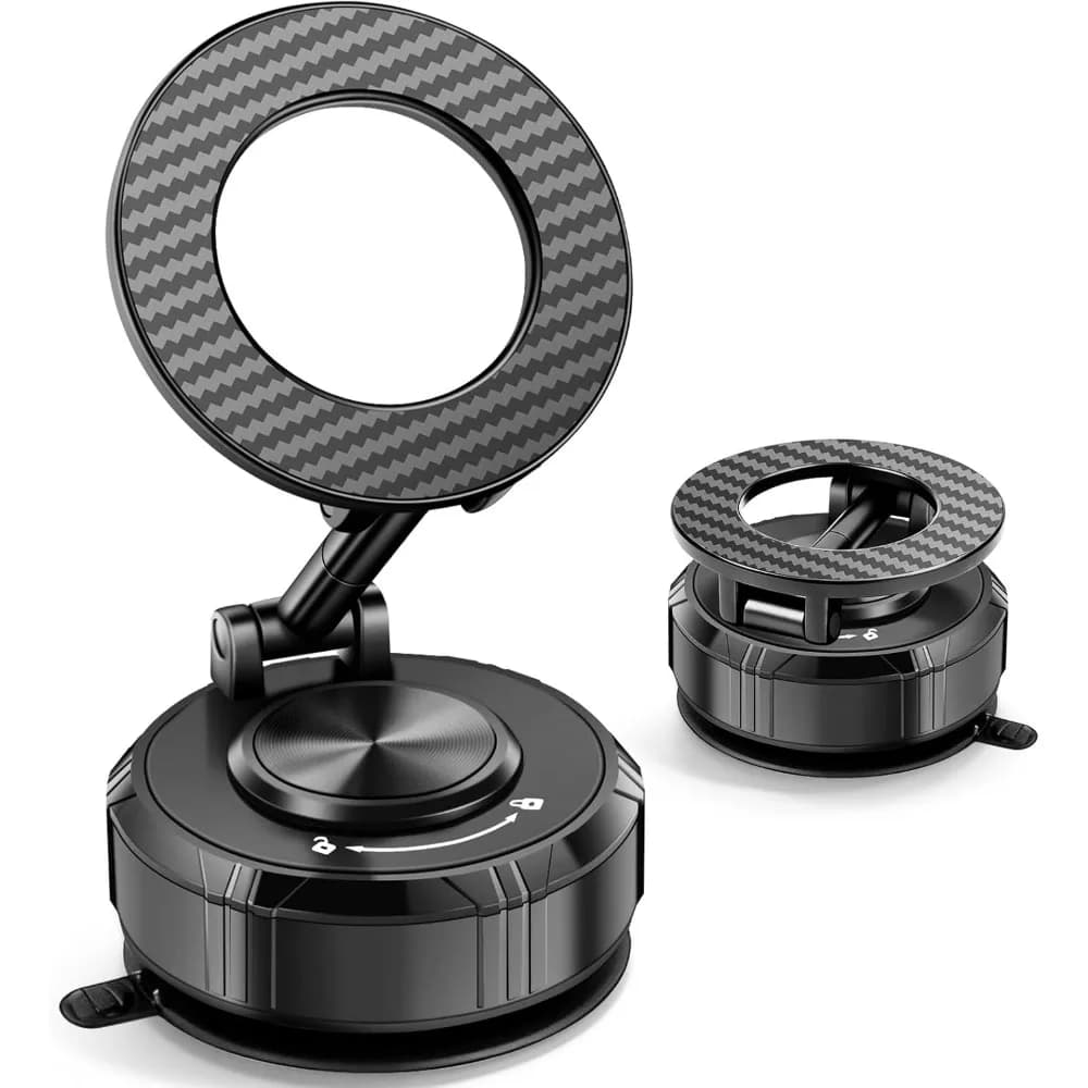 360° Adjustable Vacuum Suction Phone Holder Mount for Cars