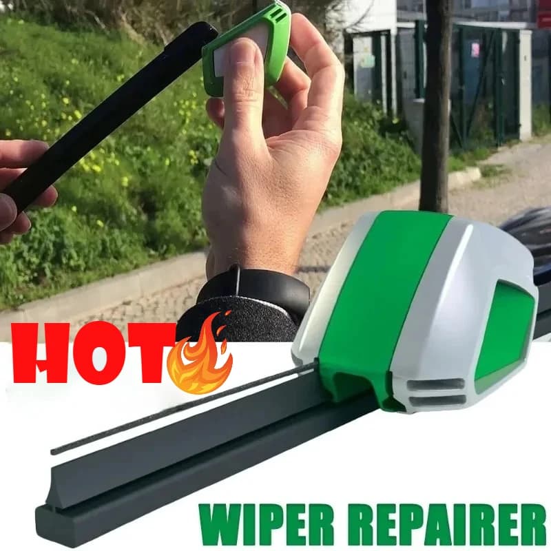 Universal  Wiper Sharpener Car Window Windshield Repair Scrubber Wiper Blades Car Wiper Rubber Regroover Trimmer Tools For Car