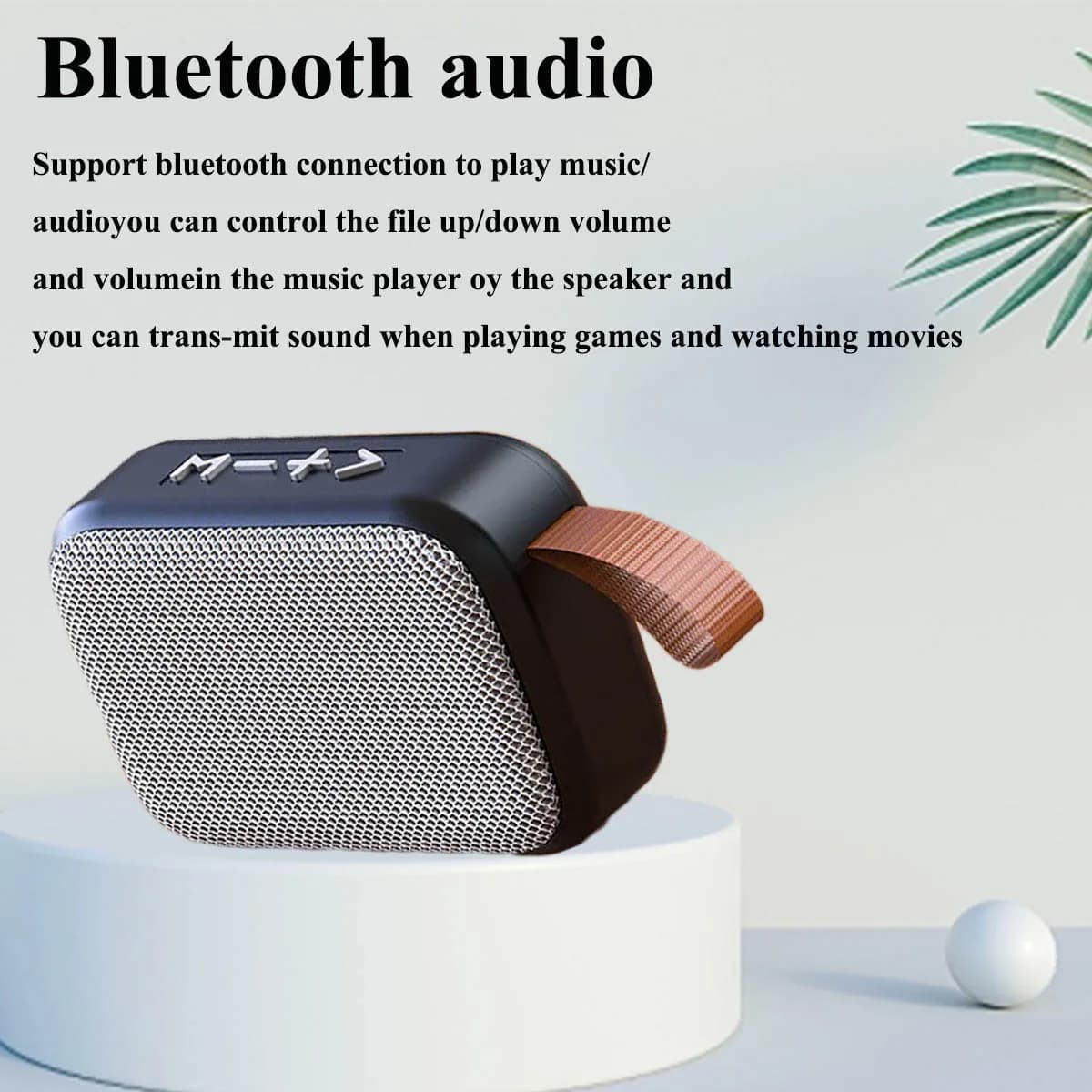 Portable Speakers Outdoor Bluetooth 5.0 Mini Oxford Loudspeaker Wireless Column 3D Stereo Music Player Surround Hifi Sound Box
