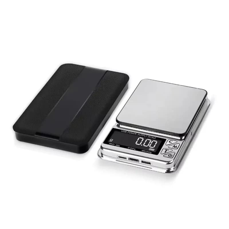 1000gx0.01g Digital Jewelry Scale High Precision Accuracy Smart Counting Gem Food Balance Kitchen Pocket Scales USB Charge Scale