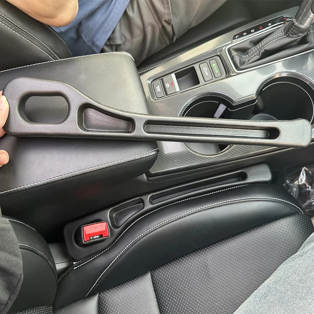 2PCS Universal Car Seat Gap Filler Crevice Storage Box Console Organizer Interior Decoration Auto Accessories