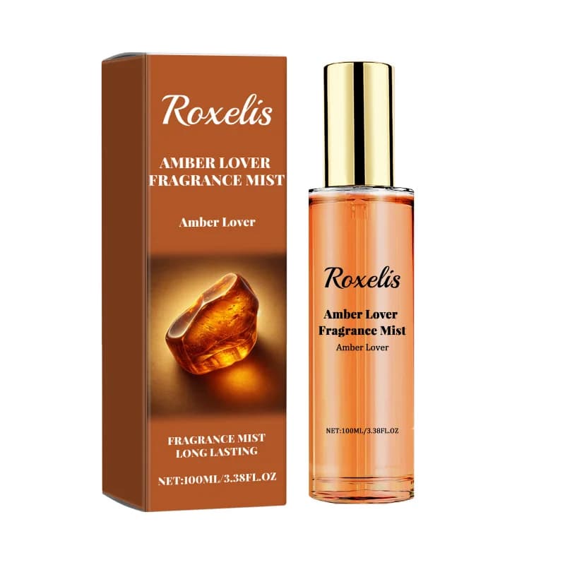 Roxelis Amber Romance Perfume Spray Long-lasting fragrance, fresh and natural, perfect for couples' dates