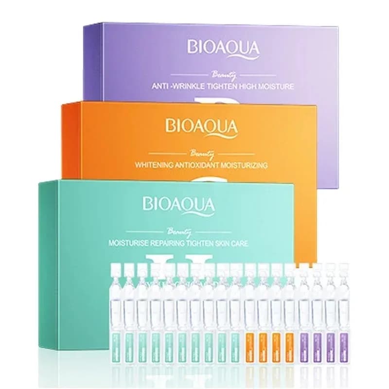 Vitamin C Retinol Essence Hyaluronic Acid Ampoule Essence Hydrating Anti-Wrinkle Firming Skin Care for Reducing Fine Lines