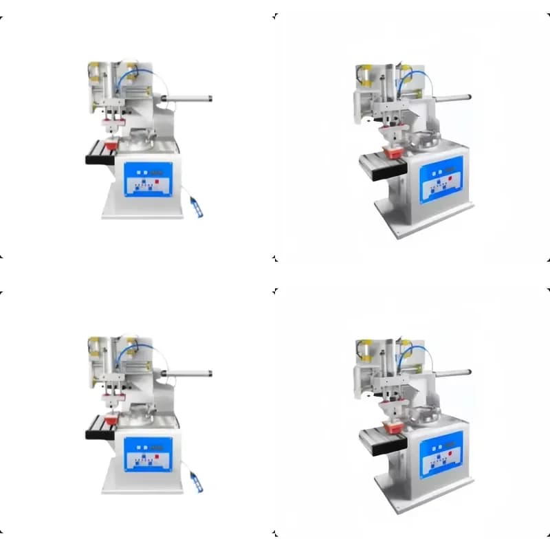 Single Color Pad Printing Equipment Semi-Automatic Pad Printer Used for Printing Patterns Logos on Sunglasses Helmets