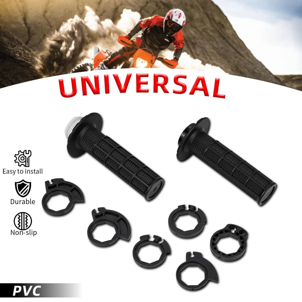 Motorcycles Accessories Lock Non-Slip Rubber Handlebar Grips Off-road Dirt Pit Bike Moto For Universal KTM HONDA YAMAHA KAWASAKI
