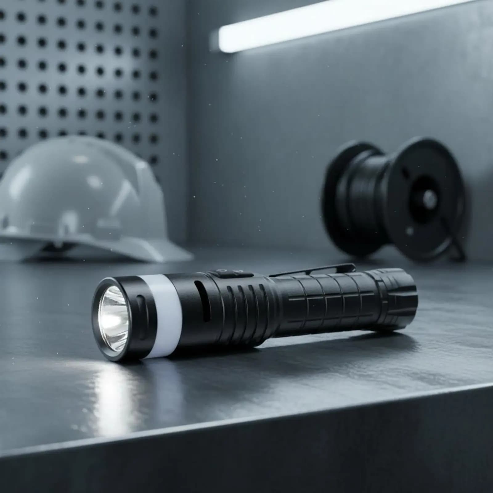 Multifunction Flashlight Blast-resistantProof Aluminum LED Flashlight Handheld Light