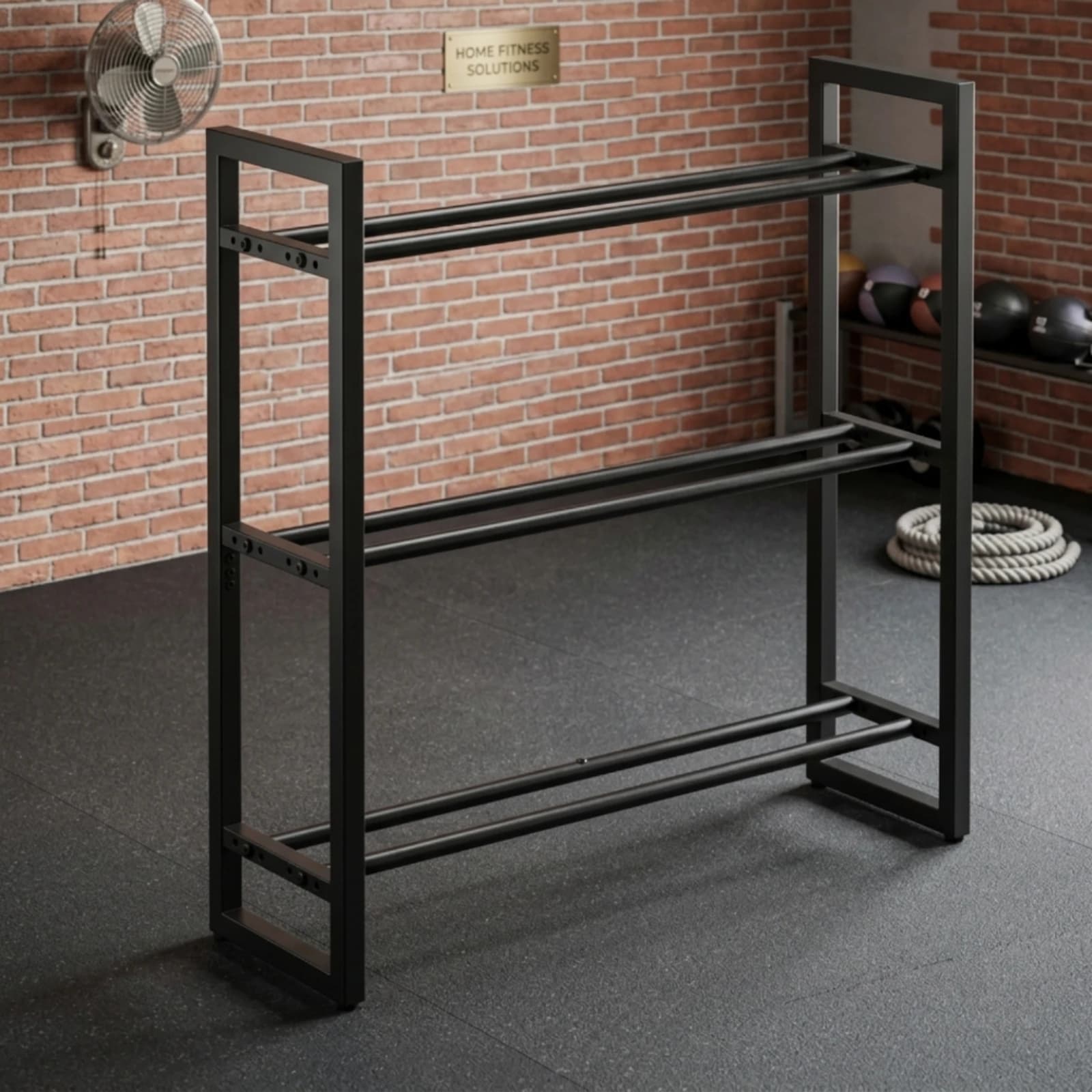 3-Tier Dumbbell Rack Space-Saving Dumbbell Rack Sturdy Stable for Home Gym Owners, Workout Room