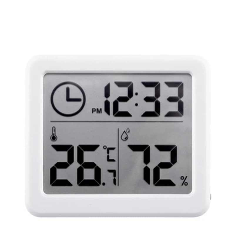 Digital Clock Desk Clock with Temperature Humidity Wall Clocks for Home Kitchen Office Desk Decorations
