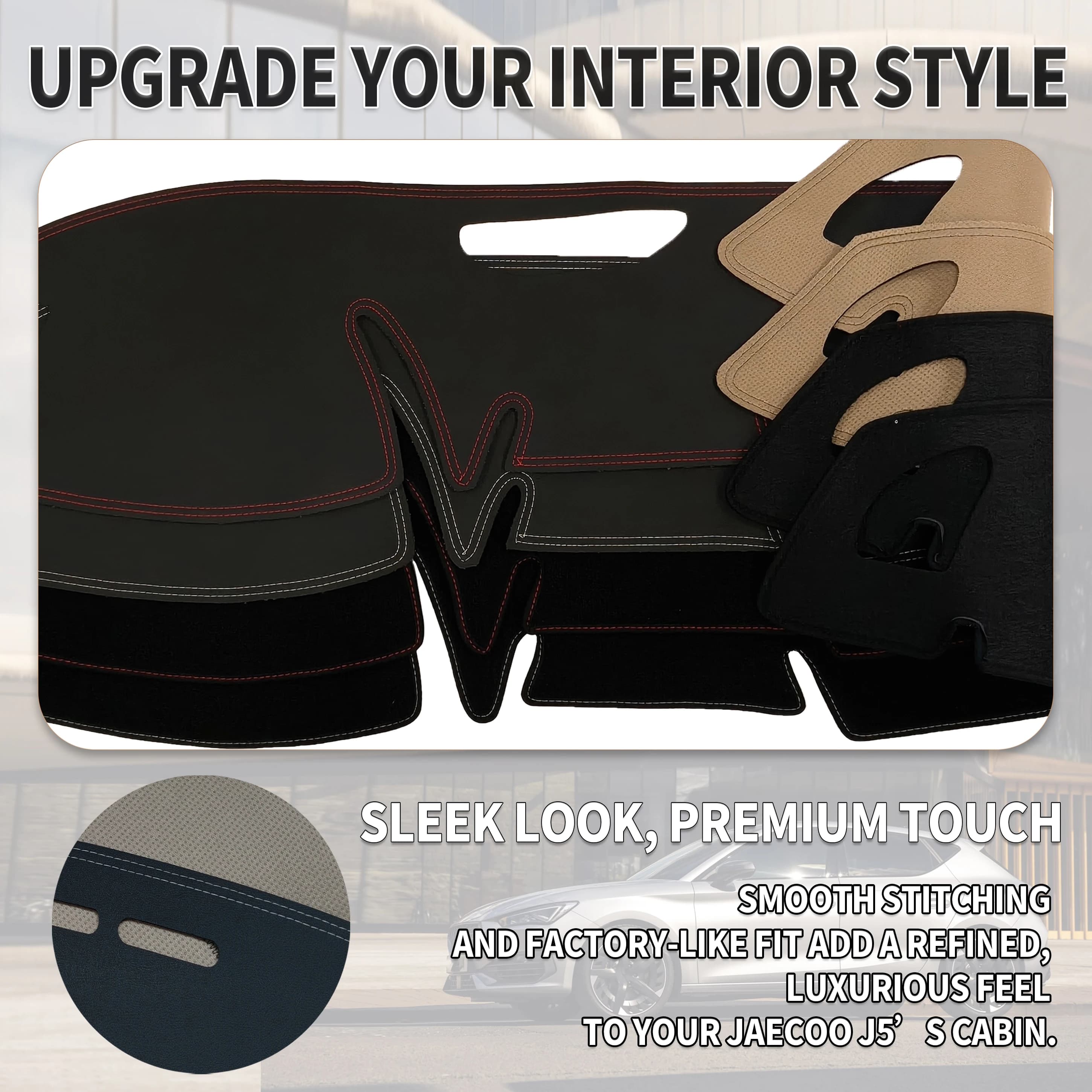 for Cupra Formentor Leon 2021-2026 Seat Leon Car Dashboard Cover Dashmat Non‑Slip Protective Dash Mat Pad Auto Accessories