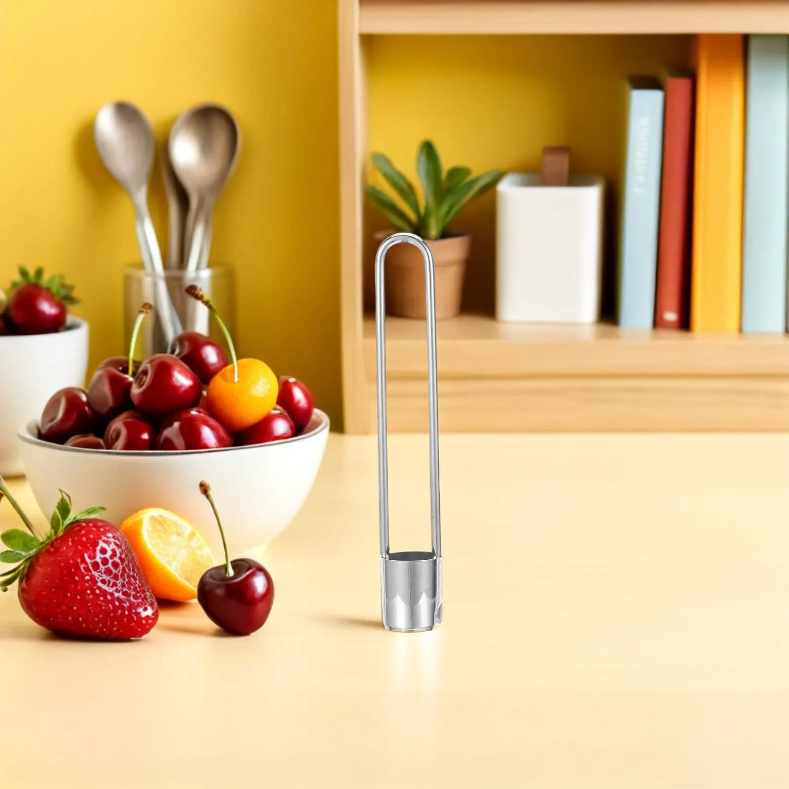 4Pcs Stainless Steel Corer Set Efficient Fruit Vegetable Core Remover Pear Jalapeno Tomato Kitchen Gadget Tool