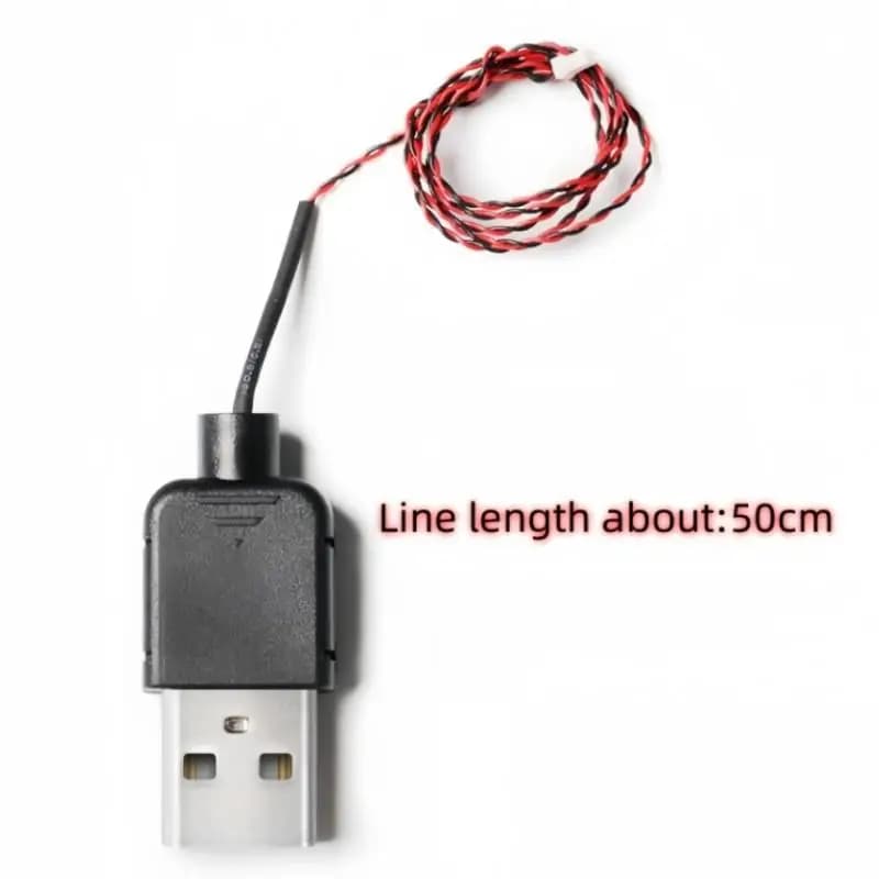 DIY 50cm USB Power Cable Compatible With Building Block Lighting DIY Decorative Lamp USB Wire Toy Accessories