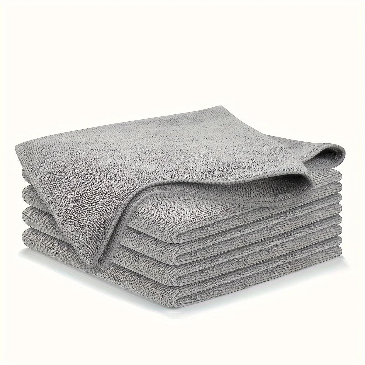 Thicken Microfiber Cleaning Cloths Lint Free Microfiber Cleaning Towel Cloths Reusable Cleaning Towels Absorbent for Car Window