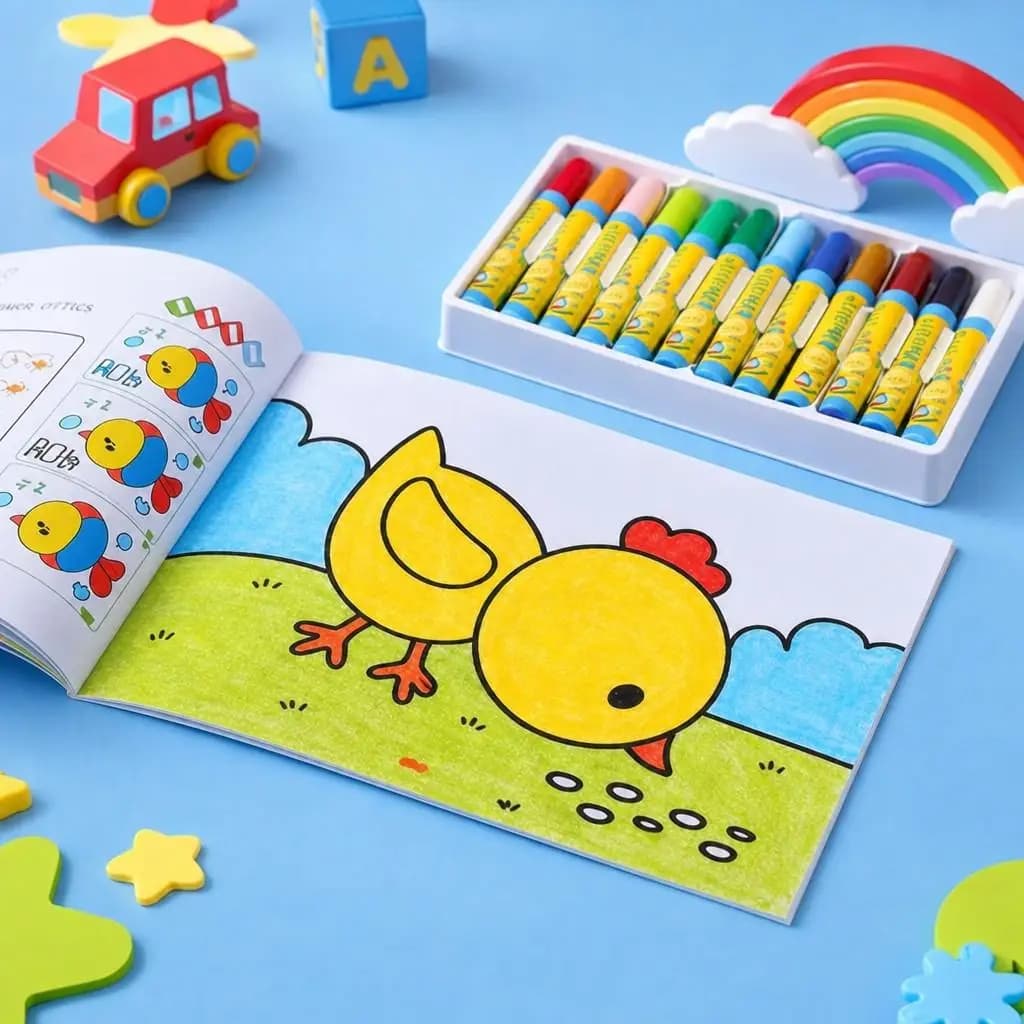 Coloring Book with Doodle Drawing Pages for Relaxation Creative Fun Stress Relief Art Activity Gift Idea for All Ages