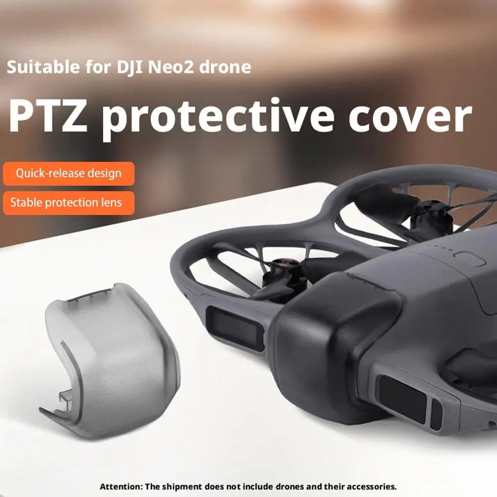 For BRDRC Lens Cap Gimbal Lock for DJI Neo 2 Drone, Anti-Scratch Camera Guard Protective Cover Props Fixer Accessory