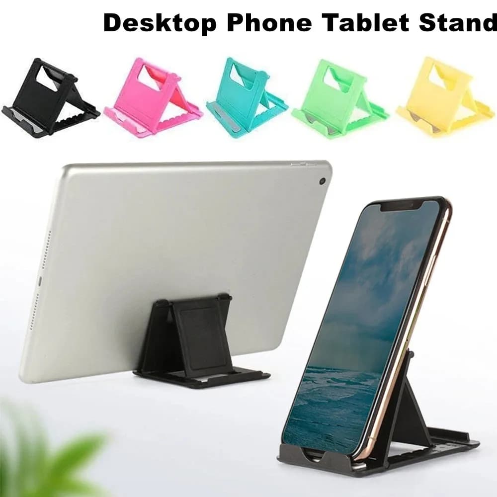 Mini Creative Portable Universal Folding Plastic Phone Holder Tablet Computer Stand