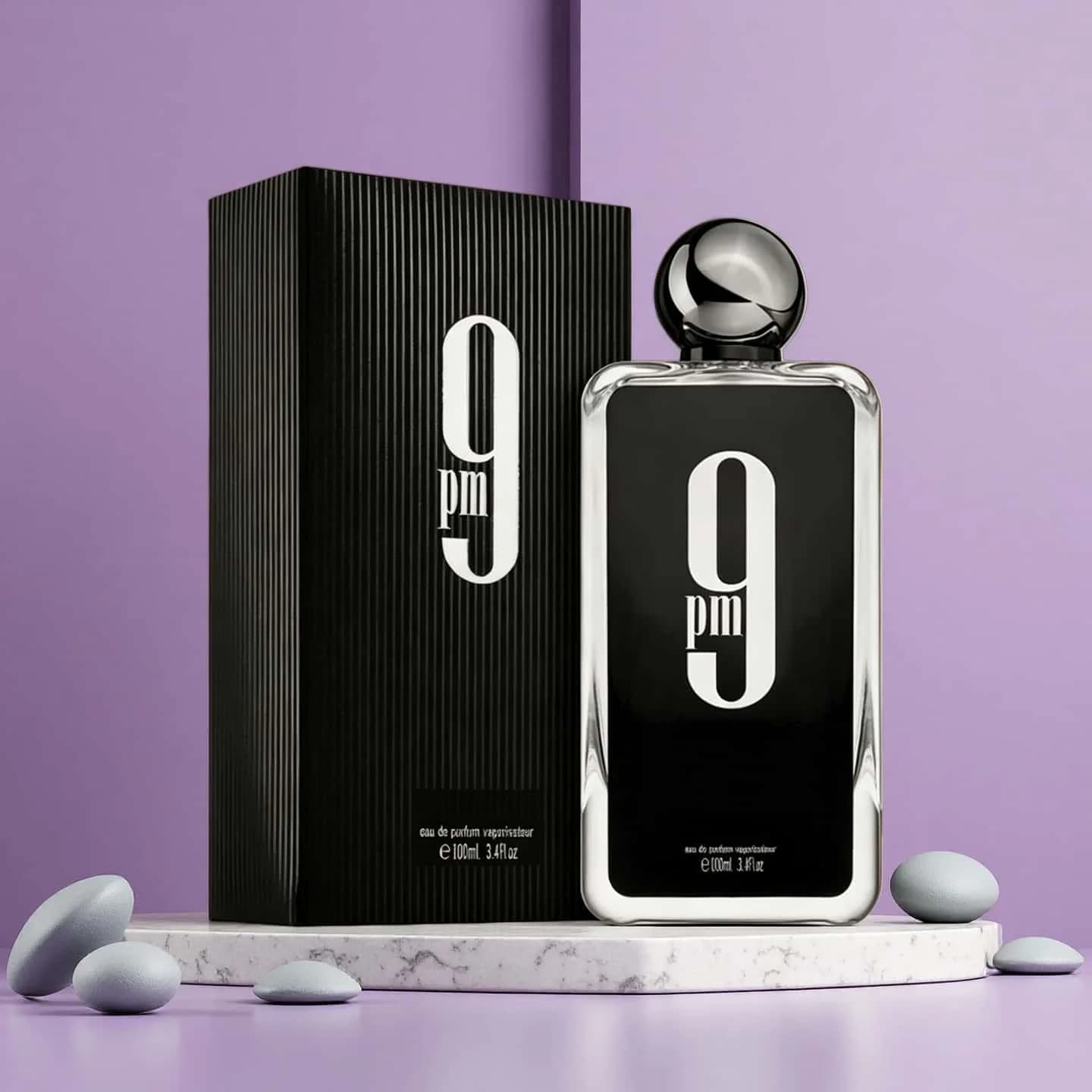 100ML Afnan 9 PM Rebel Unisex Eau De Parfum Original Arabic Perfume High Quality Brand Perfume For Men For Women Holiday Gifts