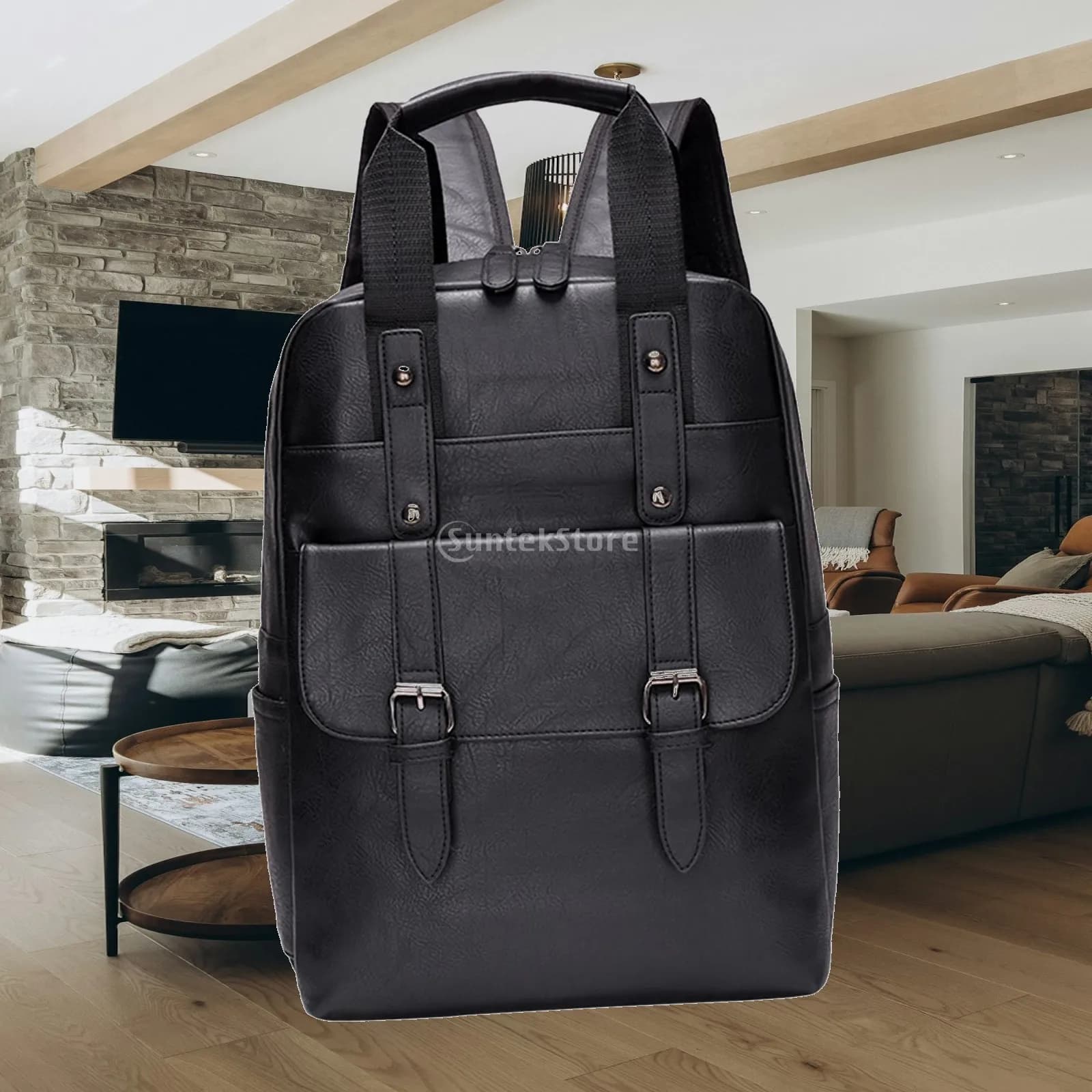 Casual Backpack Retro Design Rucksack Fashion Pouch Creative Tote Bag for Outdoor Activities Hiking Dating Camping Backpacking