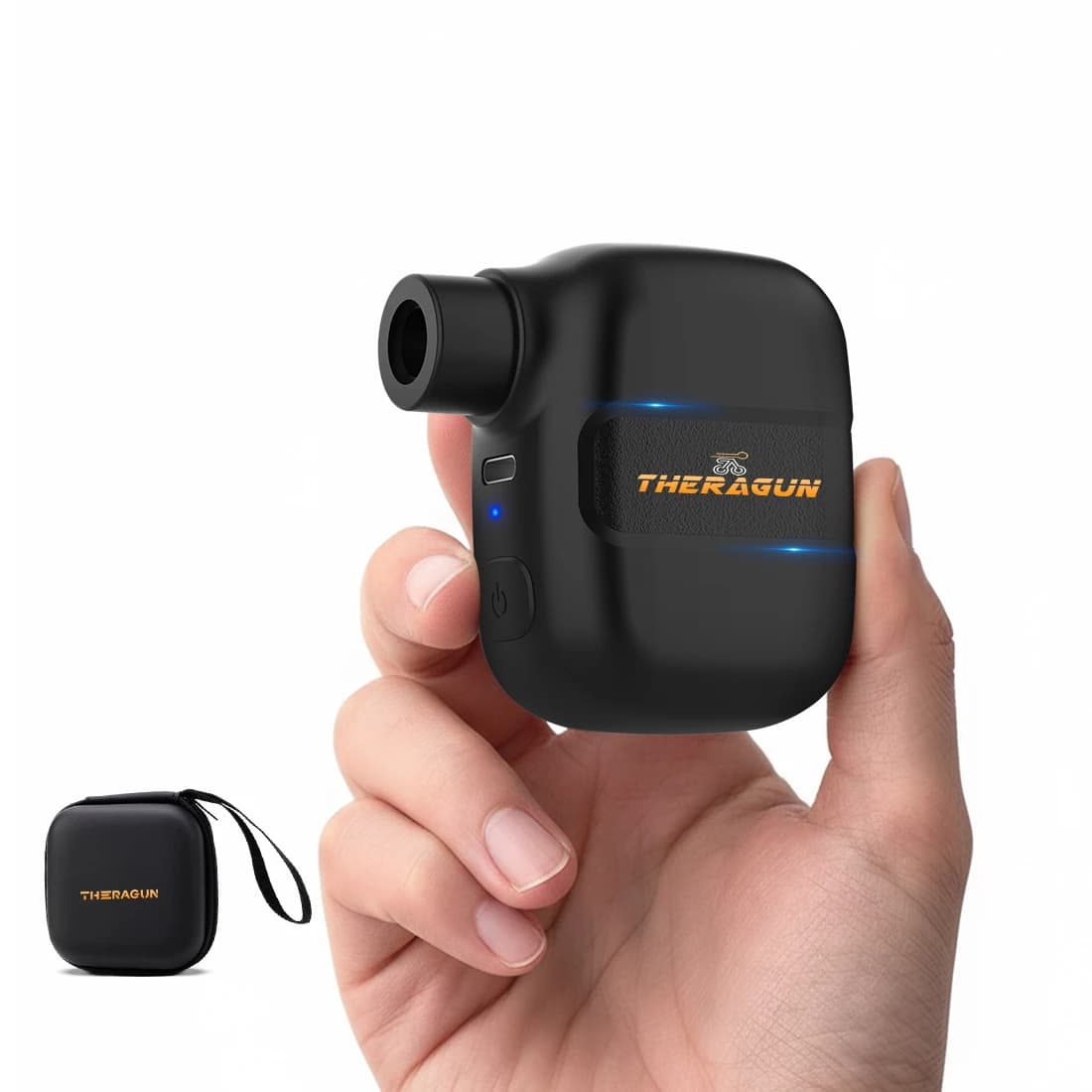 Mini Rechargeable Portable Air Inflator Bicycle Pump 100PSI 5V Type-C Bike Accessories for Bike Schrader Presta Tires.