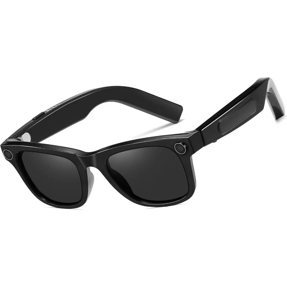 Smart Sunglasses with 4K HD Camera, AI Assistant, and Bluetooth for All