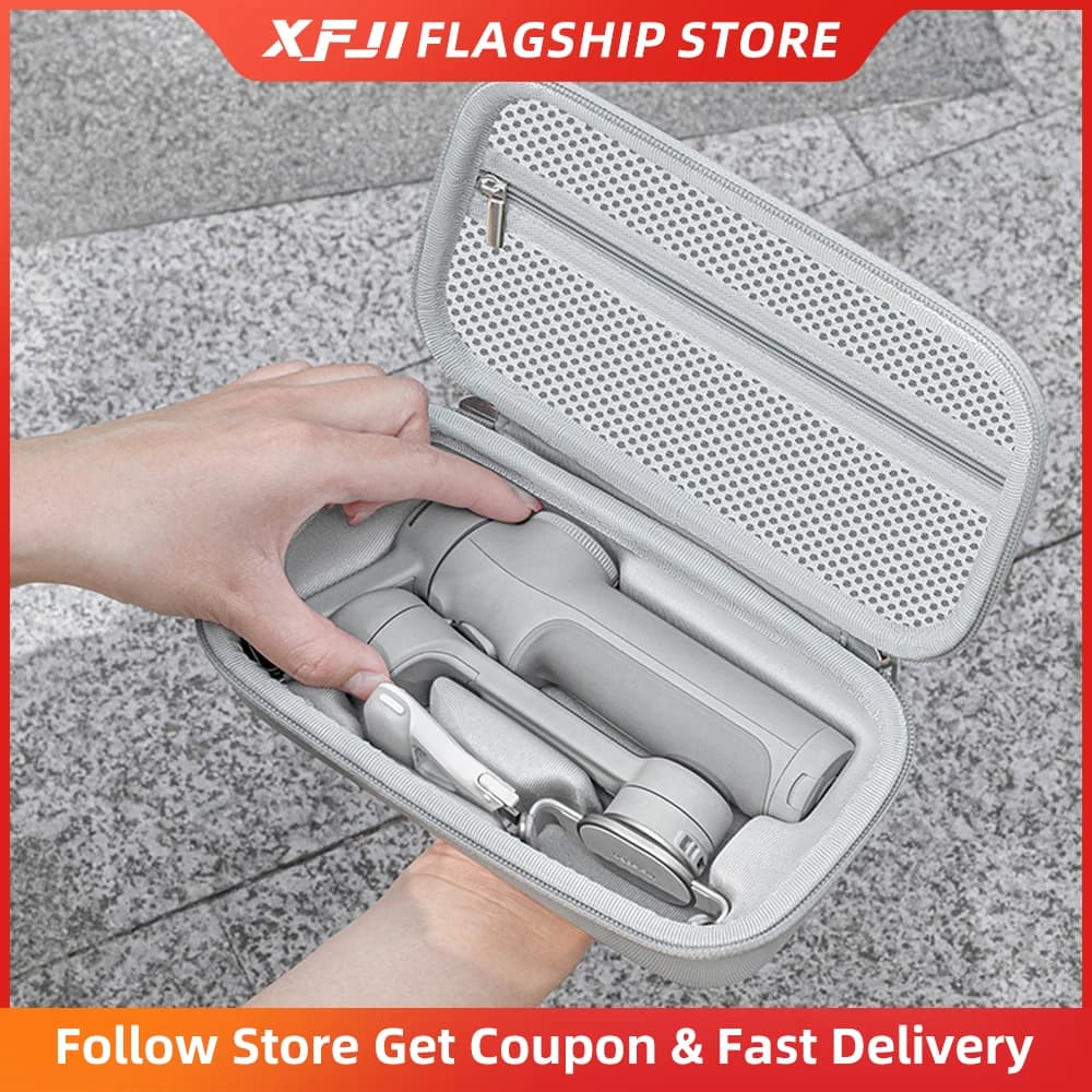 XFJI Case for Insta360 Flow 2 Pro/Flow 2 Stabilizer Gimbal Storage Organizer Portable Handheld Gimbal Protective Bag Travel Case