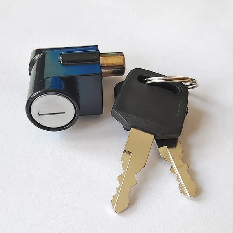 CHTNBO Electric Bicycle E-bike Electric Vehicle Battery Box Lock Front Lock Big Head Lock Electric Vehicle  Lock Battery Lock
