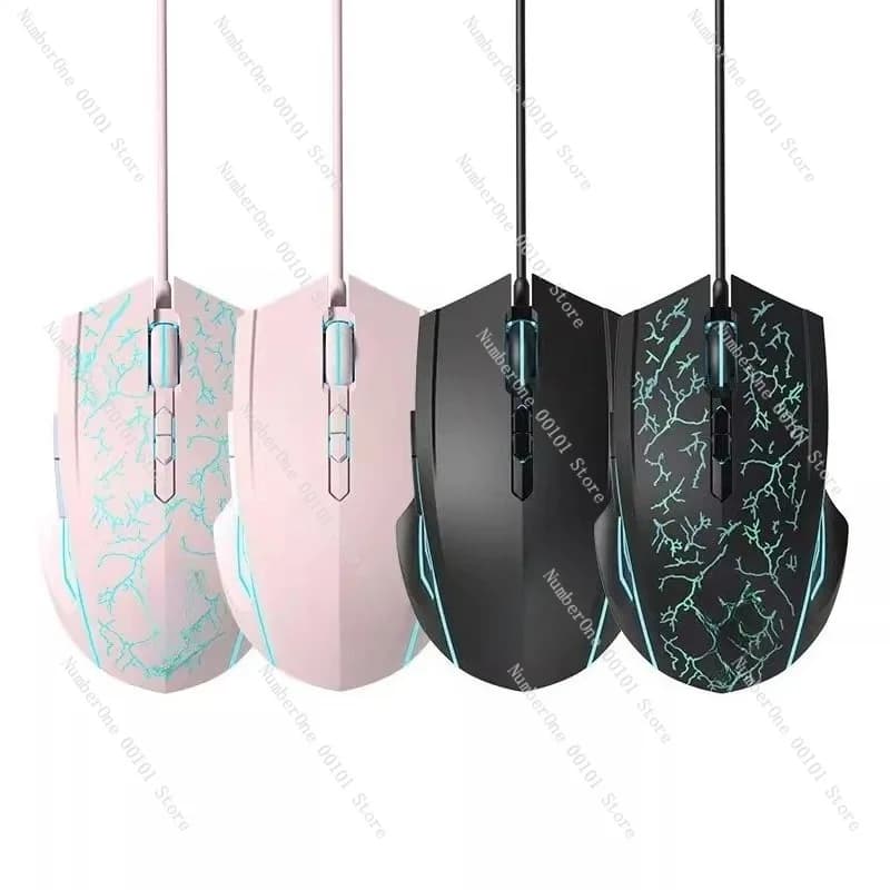 Wired Gaming Mouse for Laptops and Desktop Computers,Ergonomic Design with Precise Control for Office Work,Study,Games Daily Use