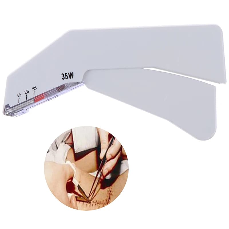 1PC 35W Disposable Medical Skin Stapler Surgery Sterile Skin Stitching Nail Puller