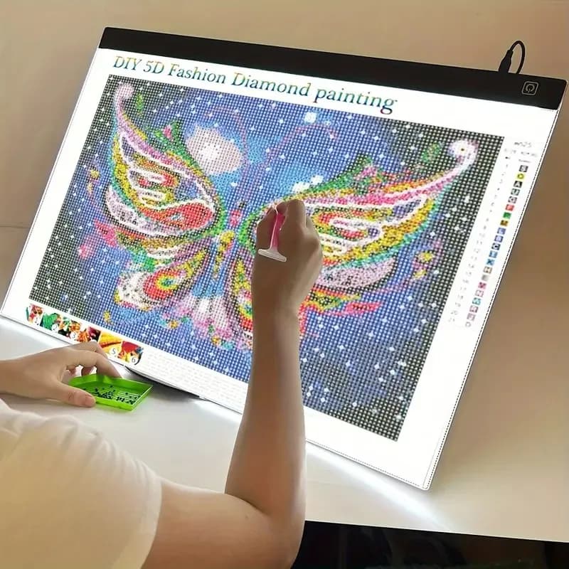 A3 Led Drawing Copy Pad 3 Level Dimmable Board Table Animation Painting Educational Toys Gift Adjustable Light Notepad For Kids