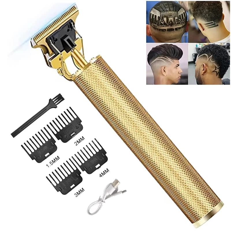Electric Hair Cutting Machine And the accessories  T9 Clipper Hair Rechargeable Man Shaver Trimmer For Men's Barber Professional
